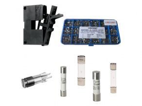 Fusibili cilindrici miniaturizzati e apparecchiature con fusibili miniaturizzati a norme CEI